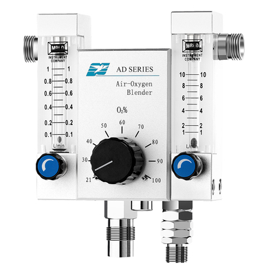AD3000-SPD2 호흡구 공기 산소 믹서 하프킨크 사용