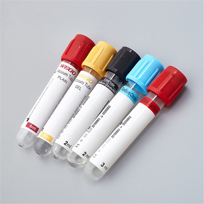 1-10ml 진공 채혈은 K3 혈액 샘플 EDTA 튜브를 관을 답니다
